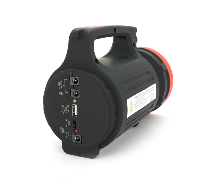 Ліхтар переносний YJ-2886, 1+22 LED, 2+1 режим, вбудований акумулятор 4В 5,5А, СЗУ, ремінець, Box