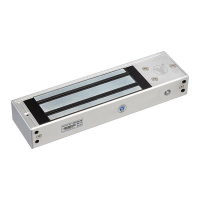 Електромагнітний замок Yli Electronic YM-500N(LED)-DS зі світловою індикацією, датчиком стану замка та дверей, до 500кг на розрив Електромагнітний замок Yli Electronic YM-500N(LED)-DS зі світловою індикацією, датчиком стану замка та дверей, до 500кг на розрив