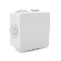 Коробка розподільна зовнішня YOSO Т40 85х85х50 IP55 колір білий (85*85*50), Q200