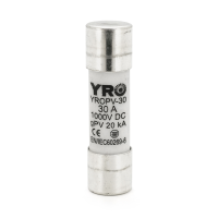 Плавкий запобіжник YROPV-30, 30A, 1000Vdc, 10×38mm, постійна напруга, 10 штук в упаковці, ціна за 1 штуку
