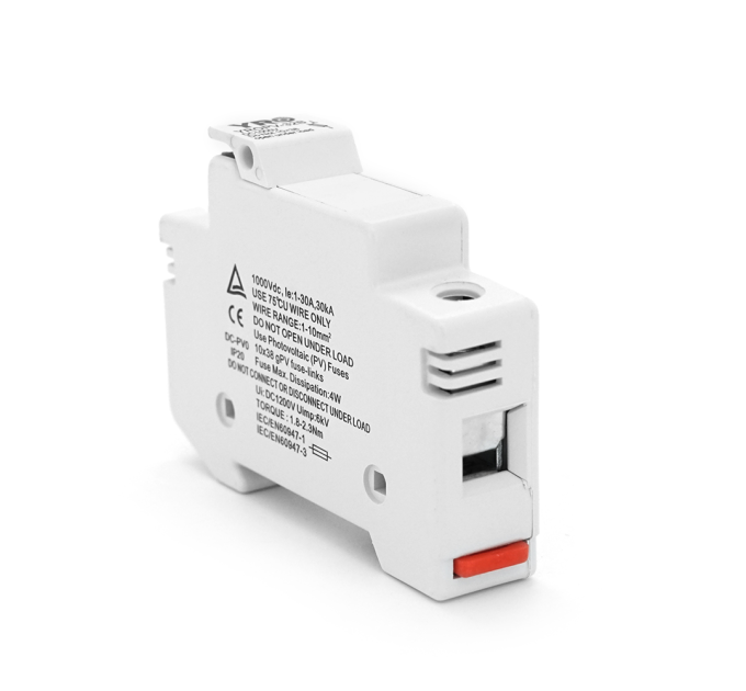Корпус під плавкий запобіжник YROPV-32B DC FUSE 32A 1000V, під запобіжник 10*38mm