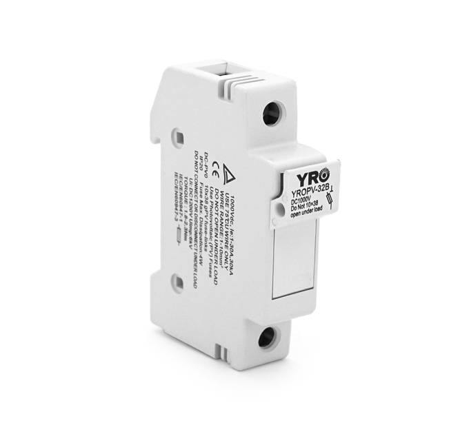 Корпус під плавкий запобіжник YROPV-32B DC FUSE 32A 1000V, під запобіжник 10*38mm