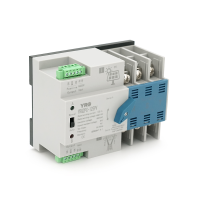 Автомат введення резерву (АВР) триполюсний YRQ2PC-125PV, 400V / 125A на DIN-рейку для інверторів