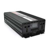Інвертор напруги YOSO з правильною синусоїдою, 3000W, 12 / 220V-1500W, 2 універсальні розетки, LED Display
