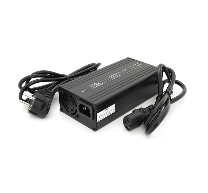 Зарядний пристрій для акумуляторів LiFePO4 24V(29,2V),8S,10A, штекер Triangle plug (T-tipe / C13 / IEC). 137x90x50mm