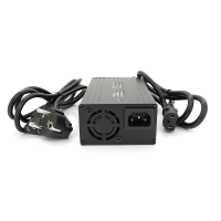 Зарядний пристрій для акумуляторів LiFePO4 24V(29,2V),8S,10A, штекер Triangle plug (T-tipe / C13 / IEC). 137x90x50mm