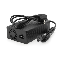 Зарядний пристрій для акумуляторів LiFePo4 24V(29,2V),8S,15A, штекер Triangle plug (T-tipe / C13 / IEC).