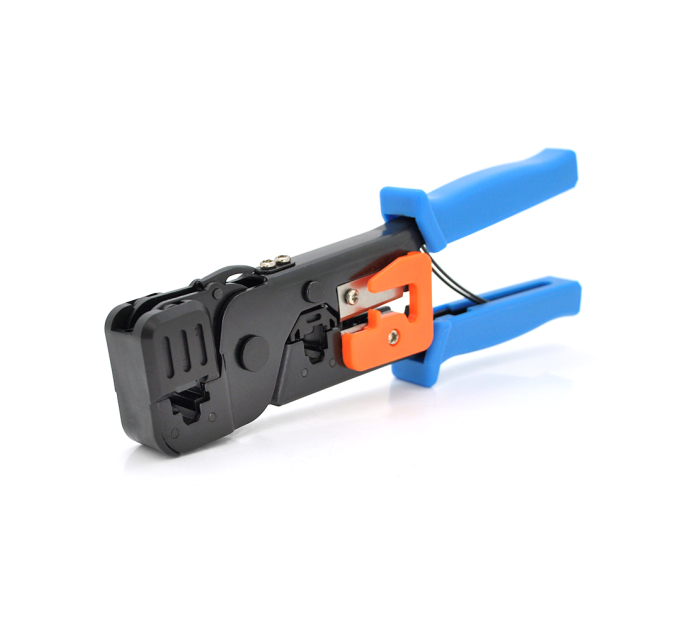 Інструмент Merlion 268E (MLT-1) для обжимки RJ-45 (8P8C) та RJ-12 / 11 (6P6C), Сині Q10