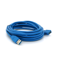 Подовжувач USB 3.0 AM / AF, 5.0m, Blue, пакет