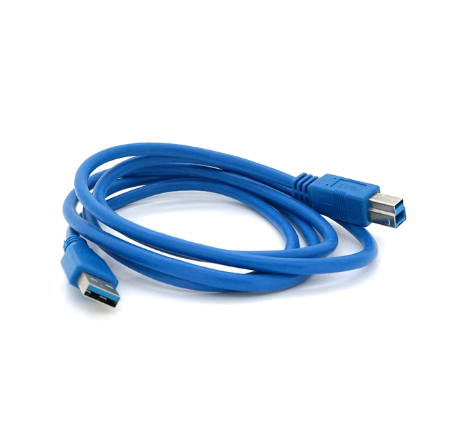 Кабель USB 3.0 AM / BM 1,5 м blue для периферії