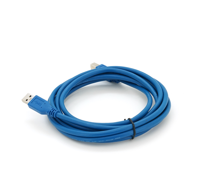 Кабель USB 3.0 AM / BM 3,0 м blue для периферії