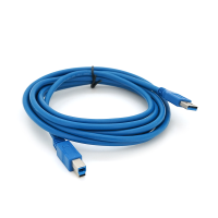 Кабель USB 3.0 AM / BM 3,0 м blue для периферії
