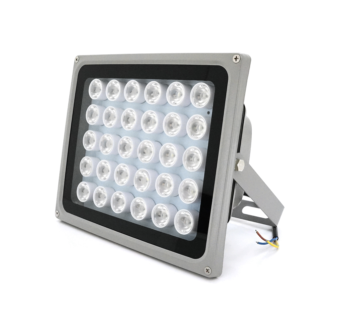 Прожектор спрямований із сутінковим датчиком YOSO 220V 36W, 30LED, IP66, кут огляду 60°, дальність до 100м, 220*180*85мм, BOX