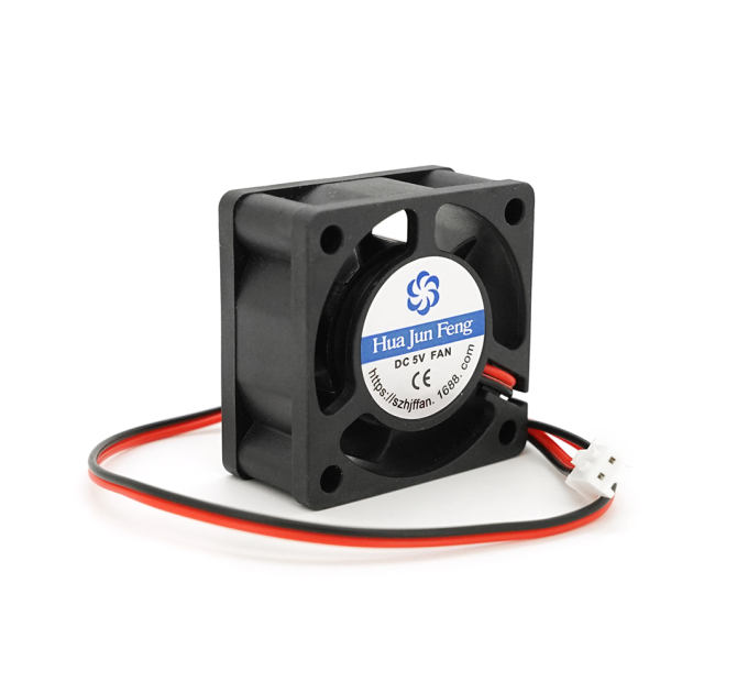 Кулер корпусний Merlion 4020, 40x40x20mm, 5V / 0.06A, RPM 1500±15%, 2-pin, Black, OEM