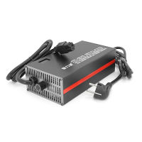 Зарядний пристрій Jinyi для акумуляторів LiFePo4 48V(58,4V),16S,20A штекер Triangle plug (T-tipe / IEC / C13 N+L-),з індикацією,BOX