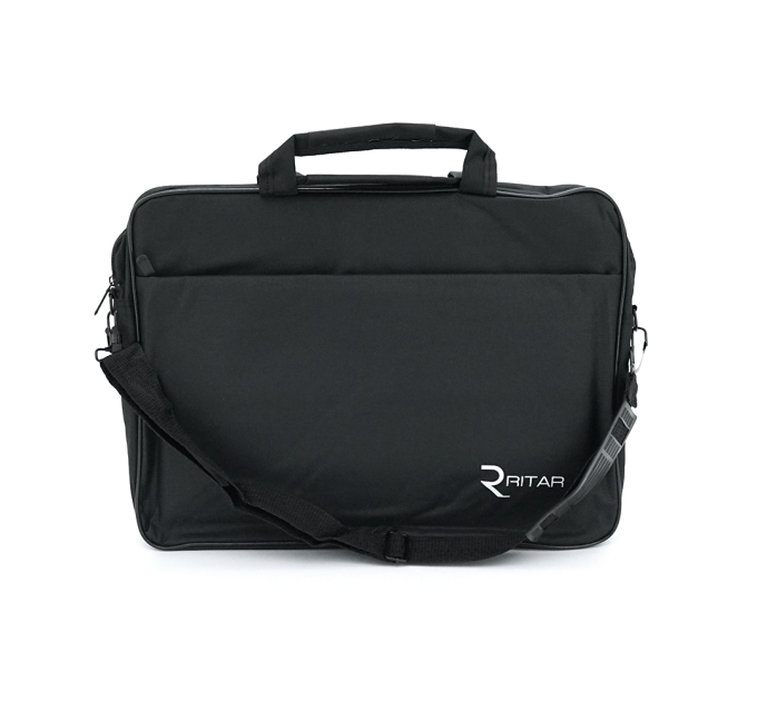 Сумка для ноутбука Ritar 15.6 "джинсова тканина, Black Q90