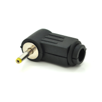 Перехідник DC 2.5x0.7mm (тато) під пайку, штекер 90° Перехідник DC 2.5x0.7mm (тато) під пайку, штекер 90°