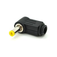 Перехідник DC 4.8x1.7mm (тато) під пайку, штекер 90° Перехідник DC 4.8x1.7mm (тато) під пайку, штекер 90°