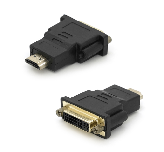 Перехідник HDMI (тато) / DVI24 + 5 (мама), Q100
