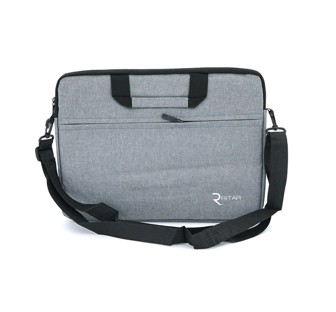Сумка для ноутбука Ritar 15.6" тканина оксфорд, Gray, Q130