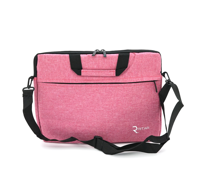 Сумка для ноутбука Ritar 14 " тканина оксфорд, Pink, Q130