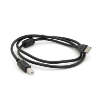 Кабель USB 2.0 AM / BM, 1.0m, 1 ферит, чорний, Пакет Q500
