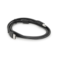 Кабель USB 2.0 AM / BM, 1.8m, 1 ферит, чорний, Пакет Q250