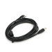 Кабель USB 2.0 RITAR AM / BM, 3.0m, кутовий 90°, чорний