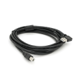 Кабель USB 2.0 RITAR AM / BM, 3.0m, кутовий 90°, чорний
