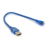 Кабель USB 2.0 (AM / Місго 5 pin) 0,3м, прозорий синій, Пакет Кабель USB 2.0 (AM / Місго 5 pin) 0,3м, прозорий синій, Пакет