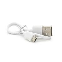 Кабель USB 2.0 (AM / Miсro 5 pin) 0,3 м, белые