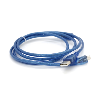 Кабель USB 2.0 (AM / Місго 5 pin) 1,5м, прозорий синій, Пакет Кабель USB 2.0 (AM / Місго 5 pin) 1,5м, прозорий синій, Пакет