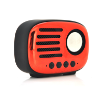 Колонка A4 Bluetooth 4.1 до 10m, 1х5W, 4Ω, 600mAh, ≥90dB, TF card / USB, DC 5V, Red
