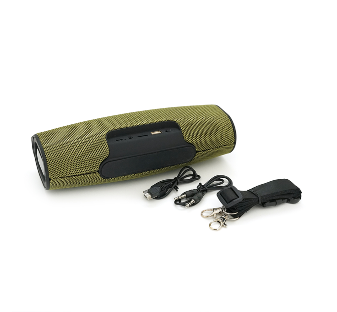 Колонка DH7+Display Bluetooth 4.1 до 10m, 1х3W, 4Ω, 400mAh, ≥90dB, TF card / USB, ремень, DC 5V, Green
