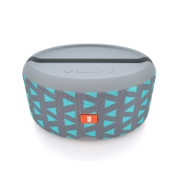 Колонка F22 Bluetooth 4.1 до 10m, 2х4W, 4Ω, 1200mAh, ≥90dB, TF card / USB, DC 5V, Blue-grey