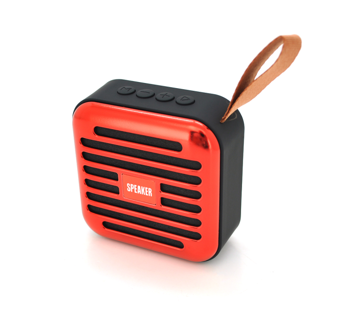 Колонка T5-S Bluetooth 4.1 до 10m, 1х3W, 4Ω, 600mAh, ≥90dB, TF card / USB, DC 5V, Red
