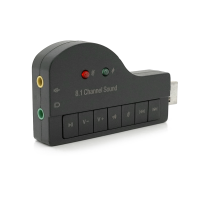 Контролер USB-sound card (8.1) 3D sound (Windows 7 ready), Blister