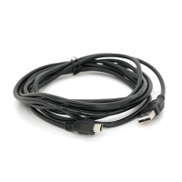 Кабель USB 2.0 (AM / Mini 5 pin) 3,0 м, чорний