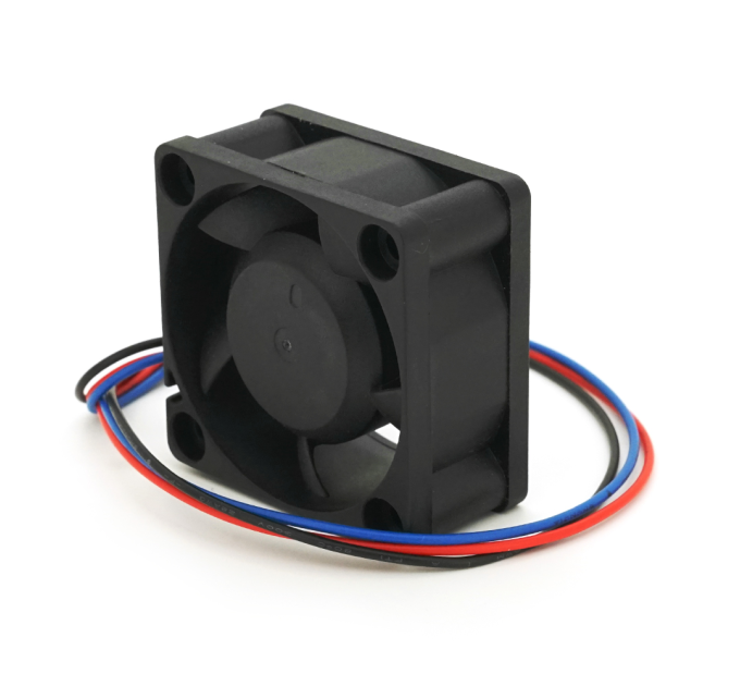 Кулер корпусний Merlion 4020, 40x40x20mm, 12V / 0.15A, RPM 1500±15%, 3-pin, Black, OEM