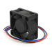 Кулер корпусний Merlion 4020, 40x40x20mm, 12V / 0.15A, RPM 1500±15%, 3-pin, Black, OEM