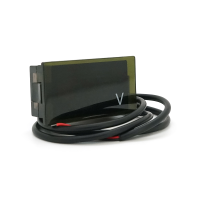 Цифровий вольтметр DY-B, діапазон вимірювань 12-24V, 49x18x26 mm, Blue