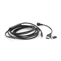 Універсальний ендоскоп 3в1 (USB / MicroUSB / Type-C) для смартфона / ПК, камера 5.5мм, жорсткий кабель 2м, з LED-підсвічуванням, IP67