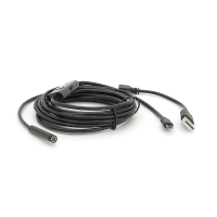 Універсальний ендоскоп 3в1 (USB+MicroUSB / Type-C) для смартфона / ПК, камера 5.5мм, м'який кабель 3,5м, з LED-підсвічуванням, IP67