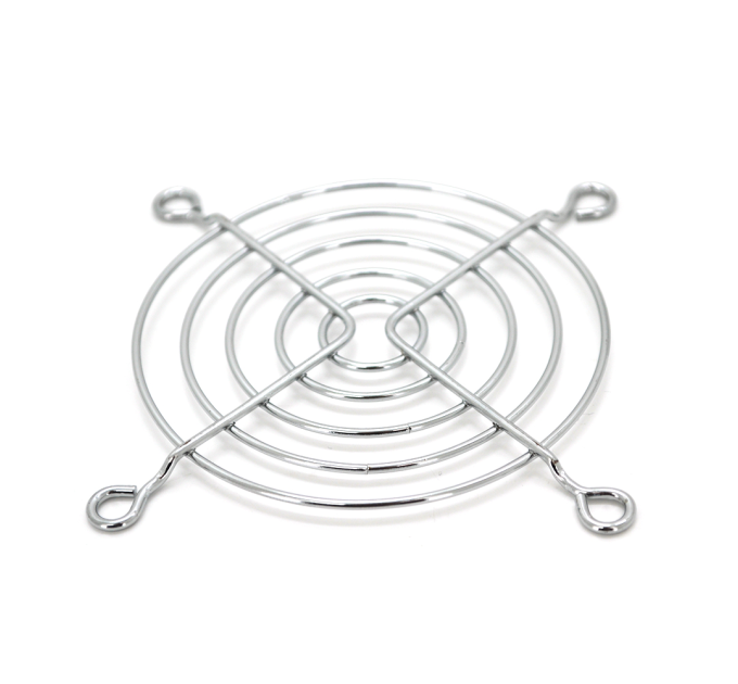 Решітка (гриль) для вентиляторів 80mm, Silver