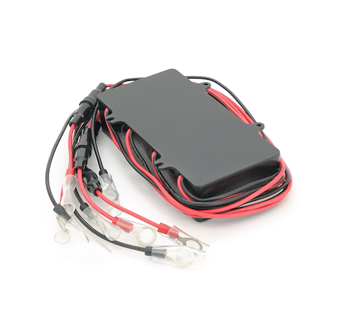 Балансир HC02 для акумуляторних батарей AGM, GEL, Li-ion, LiFePo4, 48V, 10A, 4S, LED індикація, 62x124x27mm