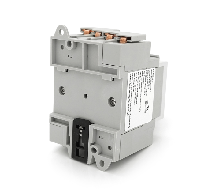 Поворотний вимикач зовнішнього монтажу HGN4-L1-25, DC1000V, 25A, 2P, IP66, Grey