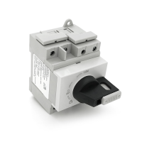 Поворотний вимикач зовнішнього монтажу HGN4-L1-25, DC1000V, 25A, 2P, IP66, Grey
