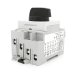 Поворотний вимикач зовнішнього монтажу HGN4-NL1-25, DC1000V, 25A, 4P, IP66, Grey