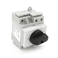 Поворотний вимикач зовнішнього монтажу HGN4-NL1-25, DC1000V, 25A, 4P, IP66, Grey