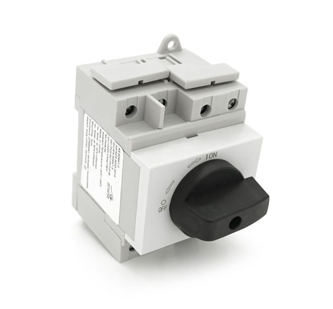 Поворотний вимикач зовнішнього монтажу HGN4-NL1-25, DC1000V, 25A, 4P, IP66, Grey